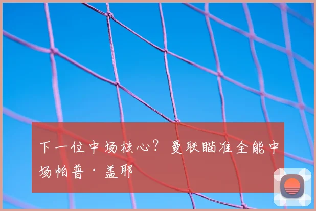 下一位中场核心？曼联瞄准全能中场帕普·盖耶