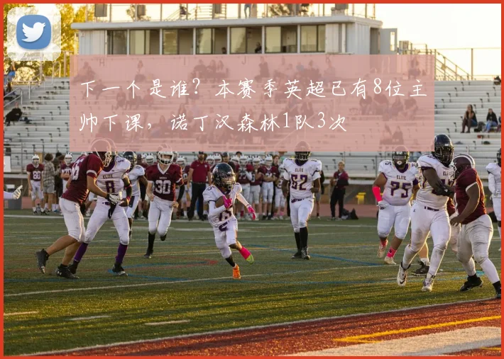 下一个是谁？本赛季英超已有8位主帅下课，诺丁汉森林1队3次